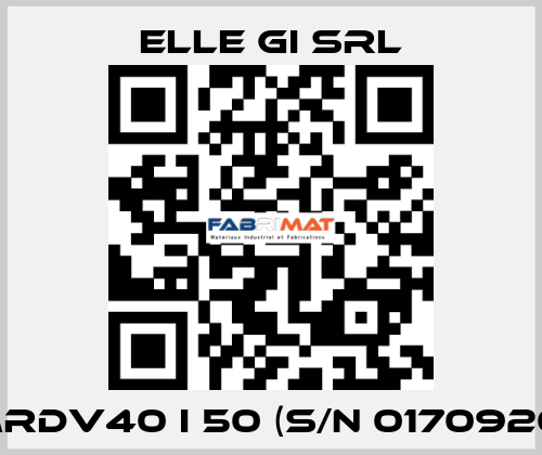 MRDV40 I 50 (s/n 0170920) ELLE GI SRL