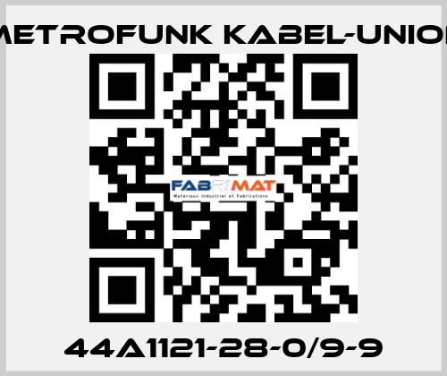 44A1121-28-0/9-9 METROFUNK KABEL-UNION