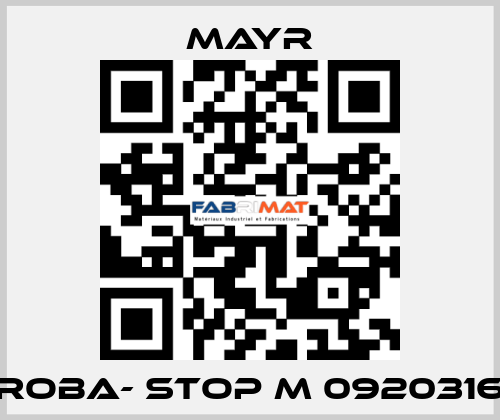 ROBA- stop M 0920316 Mayr