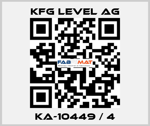 KA-10449 / 4 KFG Level AG