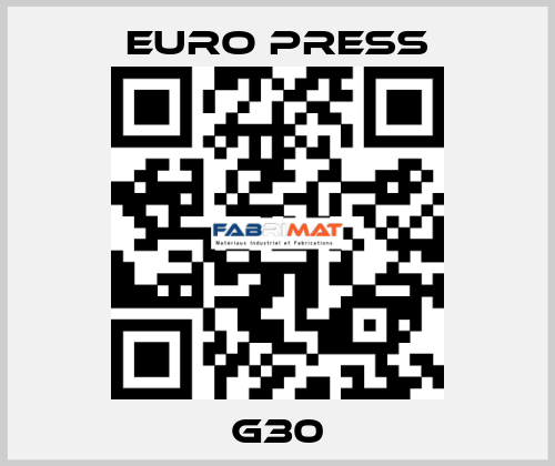 G30 Euro Press