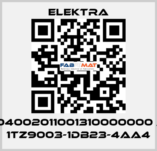 04002011001310000000 / 1TZ9003-1DB23-4AA4 ELEKTRA