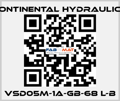 VSD05M-1A-GB-68 L-B Continental Hydraulics