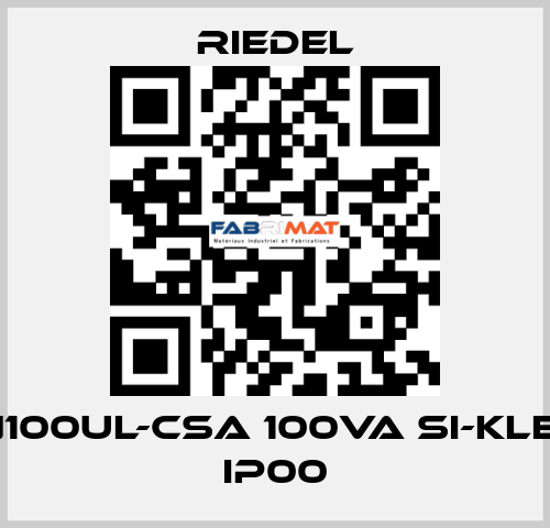 RSTN100UL-CSA 100VA Si-Klemme IP00 Riedel