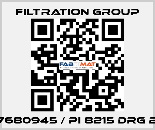 77680945 / PI 8215 DRG 25 Filtration Group