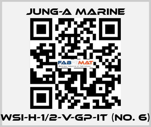 WSI-H-1/2-V-GP-IT (No. 6) JUNG-A MARINE