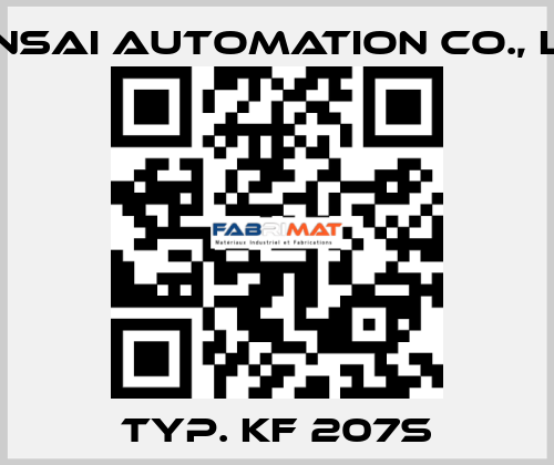 Typ. KF 207S KANSAI Automation Co., Ltd.