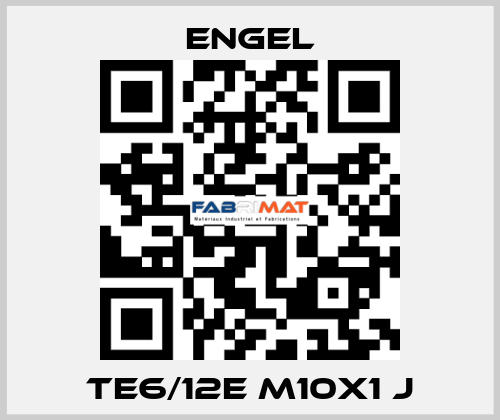 TE6/12E M10X1 J ENGEL