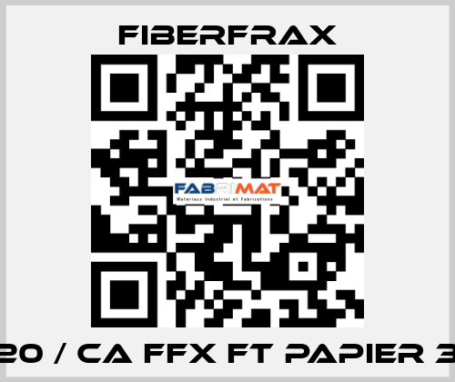 56820 / CA FFX FT PAPIER 3 MM Fiberfrax