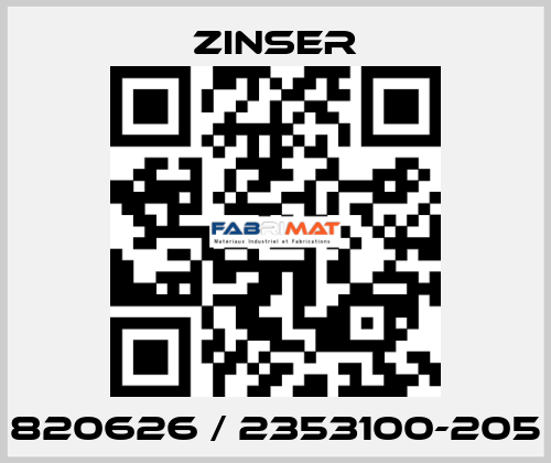 820626 / 2353100-205 Zinser