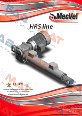 fixing end for ECV1F Mecvel