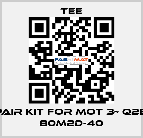 repair kit for Mot 3~ Q2E FC 80M2D-40 TEE