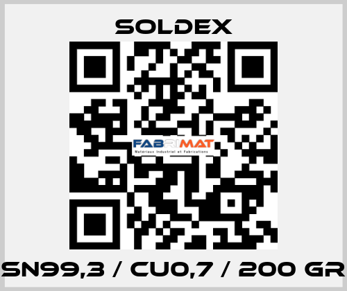 SN99,3 / CU0,7 / 200 gr SOLDEX