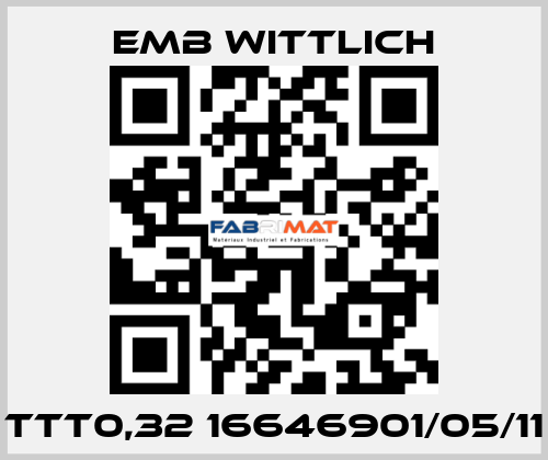 TTT0,32 16646901/05/11 EMB Wittlich