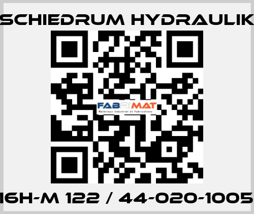 20DR-16H-M 122 / 44-020-10050M122 SCHIEDRUM HYDRAULIK