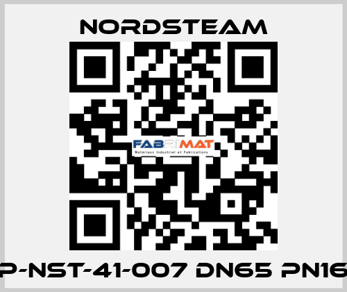 P-NST-41-007 DN65 PN16 NORDSTEAM