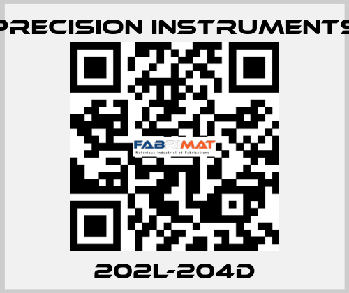 202L-204D Precision Instruments