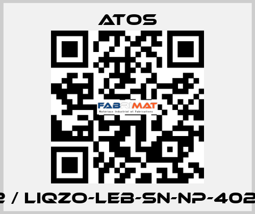 161112 / LIQZO-LEB-SN-NP-402L4/Z Atos