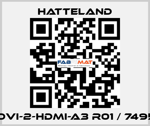 HT DVI-2-HDMI-A3 R01 / 749529 HATTELAND