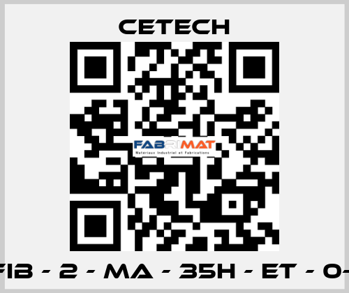 CFIB - 2 - MA - 35H - ET - 0- 0 CeTech