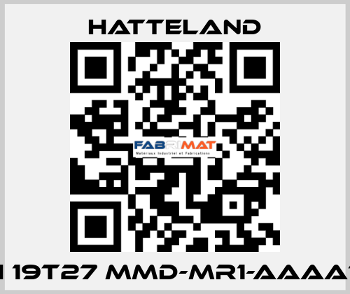 JH 19T27 MMD-MR1-AAAA1A HATTELAND