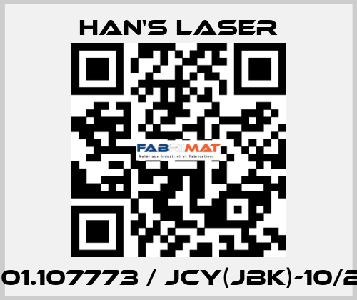 23.01.107773 / JCY(JBK)-10/20K Han's Laser