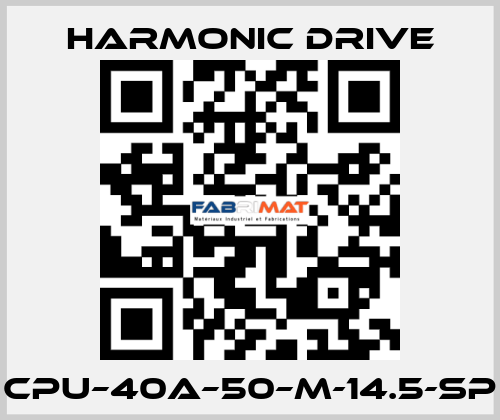 CPU–40A–50–M-14.5-SP Harmonic Drive