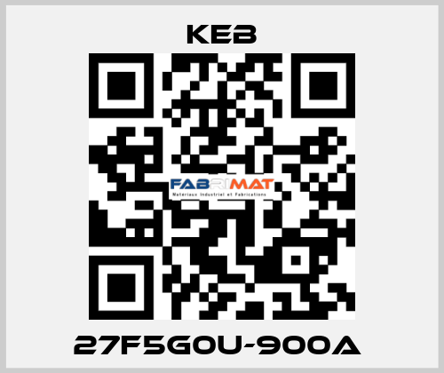 27F5G0U-900A  KEB