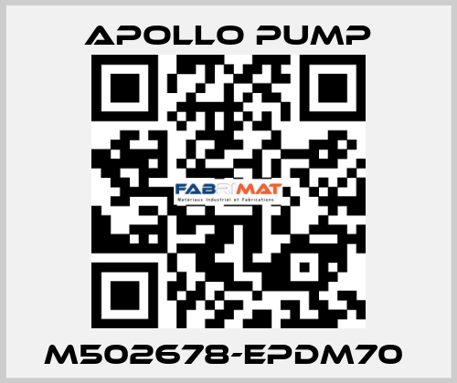 M502678-EPDM70  Apollo pump