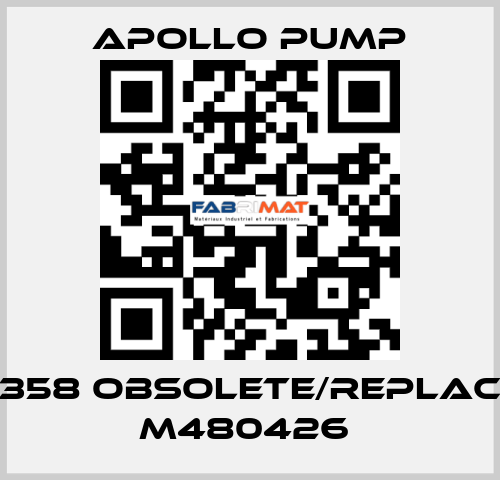 M480358 obsolete/replaced by M480426  Apollo pump