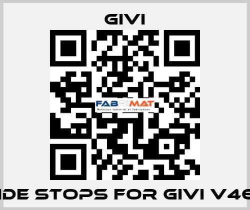 Side stops for Givi V46   Givi