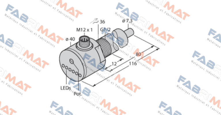 FCS-G1/2A4-AP8X-H1141/L080 Turck