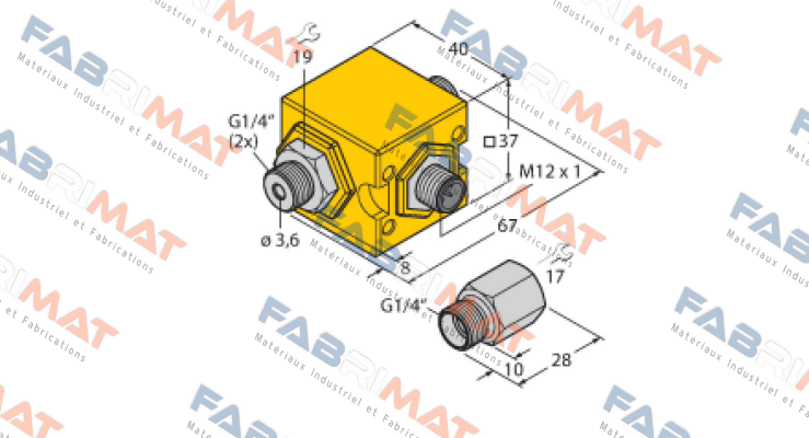 FCIC-G1/4A4P-PL-H1141/1.0 Turck