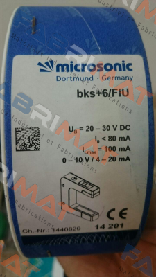 p/n: 14201, Type: bks+6/FIU Microsonic