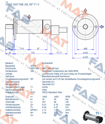 GR25 SMT 16B 30L RP T1 V Settima