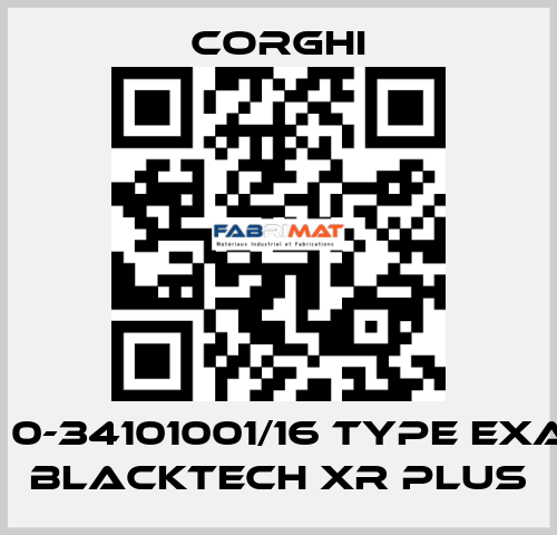 Nr. 0-34101001/16 Type EXACT BlackTech XR PLUS Corghi