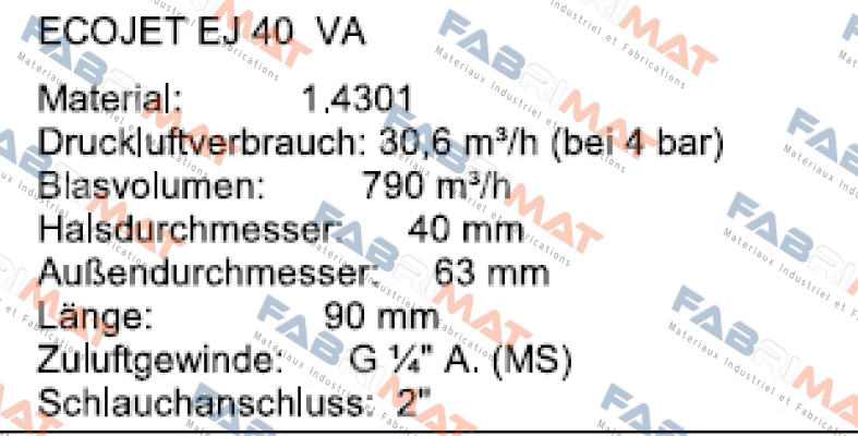 ECOJET EJ 40 VA KRAHNEN