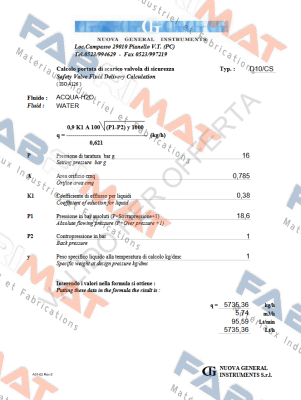 020098486 / D10/CS Nuova General Instruments