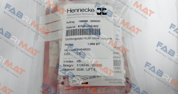 K7051-065 822 Hennecke