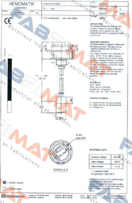 HMFB-O, O=450mm  Hemomatik