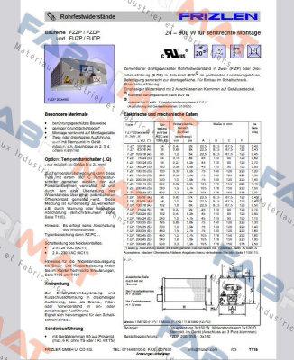 FZZPQU200X45S-32 Frizlen