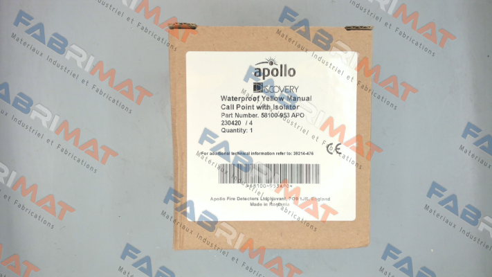 58100-953APO Apollo