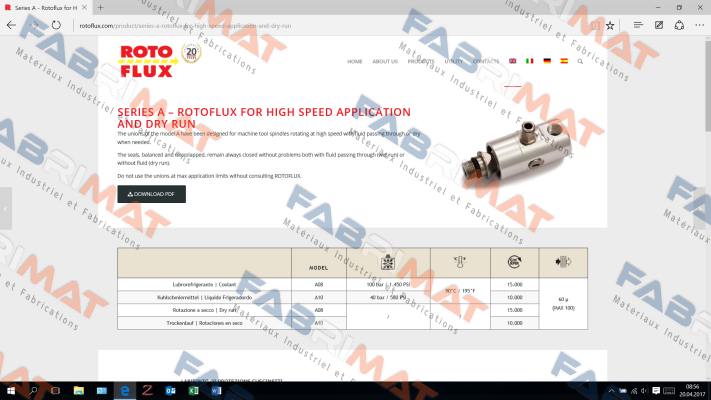 A10-1701-04R Rotoflux