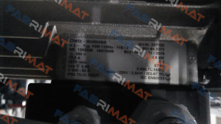 FDR 112Ma-115/4 (Art. N:237152) (OEM)  Dietz-Motoren