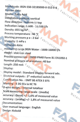 BGN-S50-321BS000-0-S52-0-K  Kobold