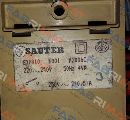 EXPR10F001A2006C  Sauter