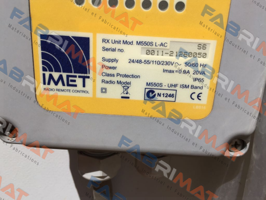 21260050 Type M550S WAVE S6 0011  IMET