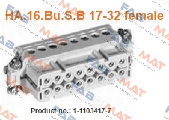 1-1103417-7  TE Connectivity (Tyco Electronics)