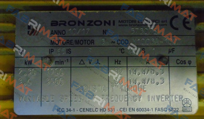 M1003A1700.0001 Bronzoni