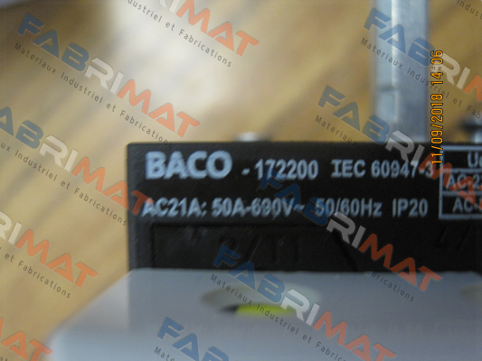 P/N: 41384, Type: BACO 172200 Baco Controls